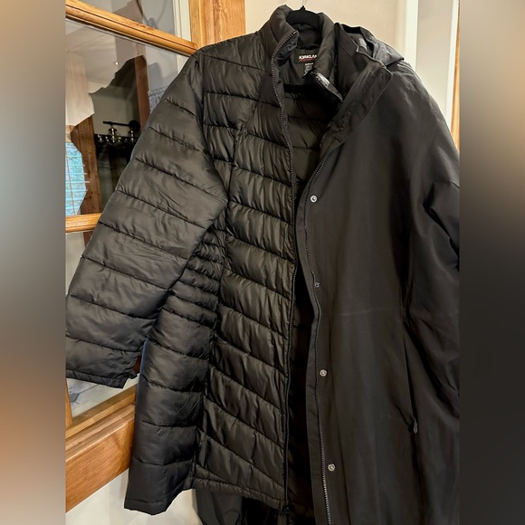 Kirkland Signature Women's 3-in-1 Parka Coat Removable Hood 2x - Picture 4 of 9